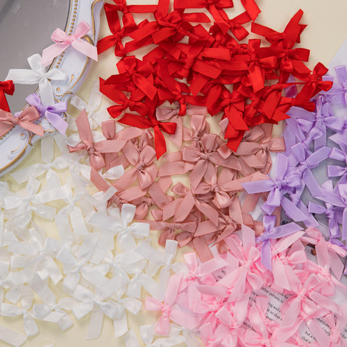 网红ins芭蕾风蛋糕装饰迷你成品蝴蝶结配件生日派对甜品装扮插件