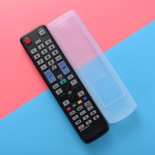适用于三星电视机遥控器保护套遥控器套家用透明硅胶防尘罩米套