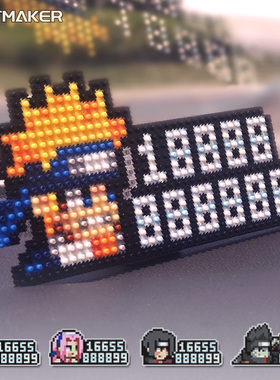 火影忍者汽车停车号码牌挪车卡动漫车载电话号码漩涡鸣人宇智波鼬