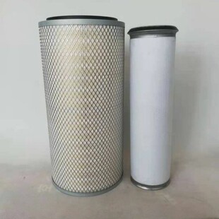 K2550空滤适配柳工25吨55T吊车20中联40VF空压机K5空气滤芯KLQ107