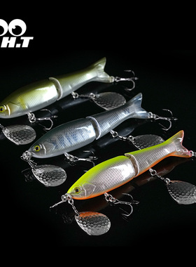 日本THT Tackle两节泳饵路亚饵米诺鲈鱼翘嘴黑鱼仿生拟饵淡水海钓