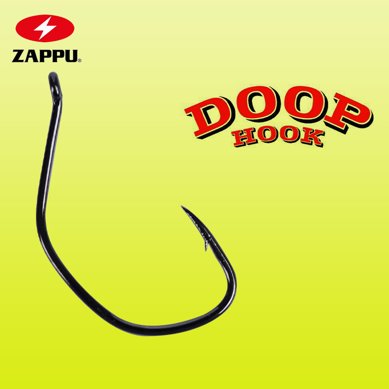 ZAPPU八字环曲柄黑坑路亚钩