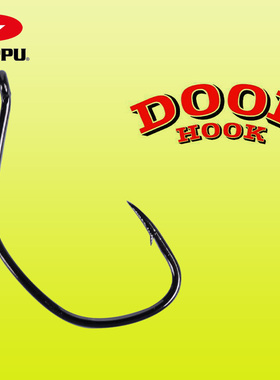 日本ZAPPU曲柄钩wacky钩扎普黑坑鲈鱼鳜鱼倒钓钩鱼钩路亚软饵锋利