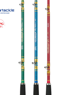 ALPHA TACKLE日本阿尔法船钓大物电绞竿DECKSTICK石斑手持海钓竿