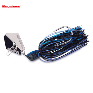 日本MEGABASS复合亮片ROBIN BLADE路亚假饵胡须佬jig翘嘴鲈鱼饵