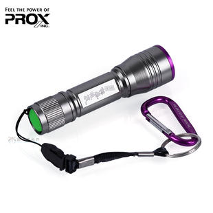 日本PROX普罗克斯LED紫光手电筒变焦PX9184夜光UV蓄光器垂钓便携