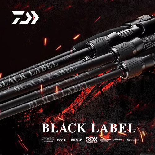 达亿瓦daiwa黑标label远投路亚竿