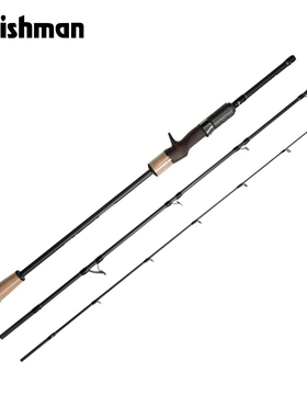 日本Fishman慢摇铁板竿近海船钓金枪石斑Seadz varuna多节竿大物