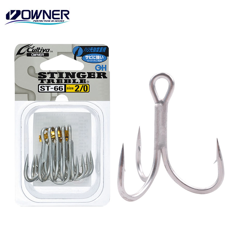 日本OWNER欧娜ST-66加强三本钩铅笔米诺假饵鱼钩船钓海钓大物钩,户外/登山/野营/旅行用品,鱼钩,淘宝优惠券,粉丝福利购,淘宝优惠卷