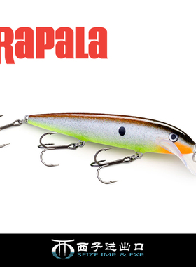 Rapala乐伯乐SCRH13 逃生者米诺 弧形唇板 路亚硬饵 假饵鱼饵