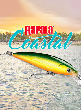 Rapala乐伯乐假饵【远投沉水米诺】进口路亚饵 钓淡海鲈马鲛鱼饵