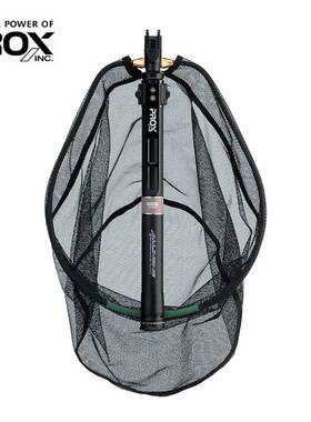 日本PROX折叠伸缩碳素抄网一体式多功能捞鱼网兜便携路亚矶钓抄网