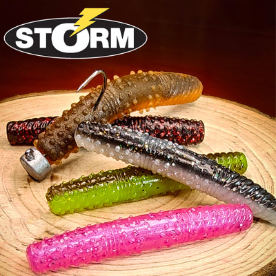 STORM五目浮水棒棒虫软饵