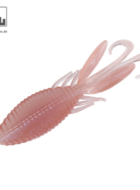 HIDEUP海德普虾形软饵STAGGER WIDE鳜鲈鱼饵软虫竞技黑坑路亚假饵