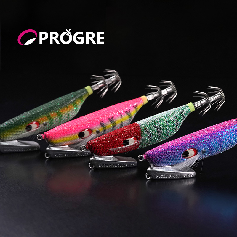 PROGRE爆钓重铅鱿鱼钩路亚假饵