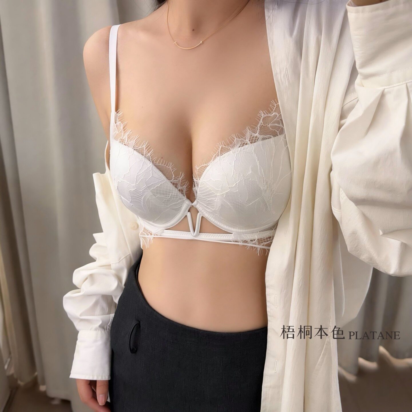 【小胸显大】梧桐本色内衣诗序AB厚模杯漫画小胸加厚文胸wn66262