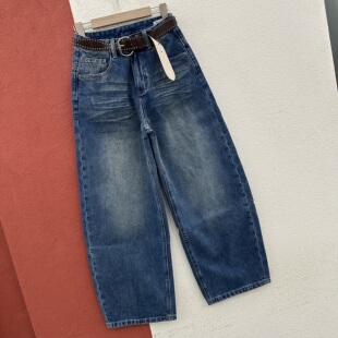 Q FASHION JEANS欧洲站春款 酷希莱61222牛仔裤女高腰显瘦弯刀裤