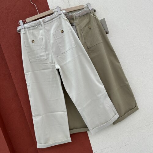 2026春款A FASHION JEANS阿凡牛5612牛仔裤女高腰显瘦阔腿裤九分