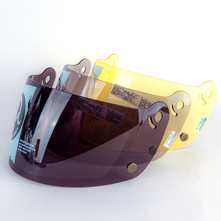 active region中国台湾摩托车乐高盔镜片防风镜配件复古高清面罩