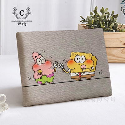 海绵宝宝学生宿舍长方形屁股座垫拆洗久坐凳子坐垫教室桌椅垫板凳