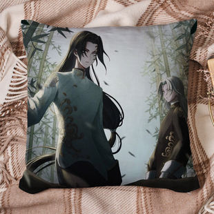 第五Identity V黑白无常谢必安范无咎宿伞之魂周边抱枕腰靠垫包邮