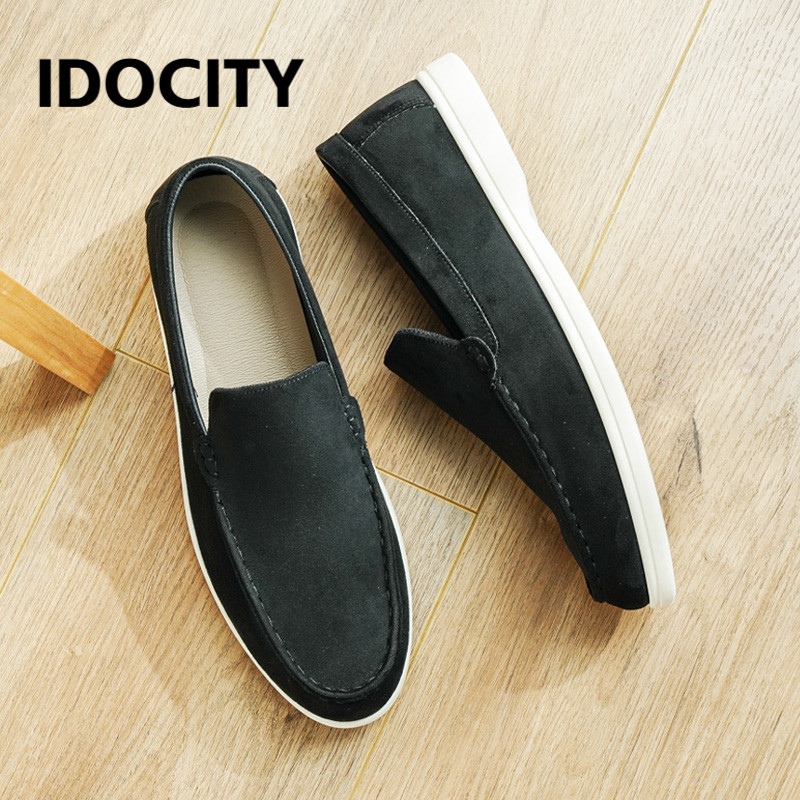 IDOCITY男士休闲一脚蹬懒人乐福鞋豆豆鞋软底透气时尚百搭板鞋男,流行男鞋,乐福鞋（豆豆鞋）,淘宝优惠券,粉丝福利购,淘宝优惠卷