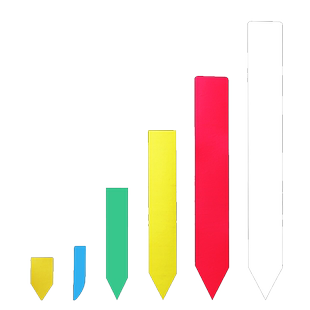 一字形花卉小标签多肉植物塑料防水多肉标签牌园艺苗木花盆插地牌
