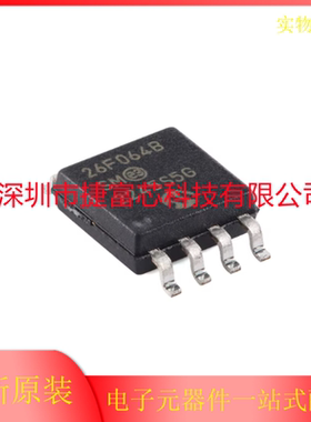 SST26VF064B-104I/SM SOIC-8 64Mb串行四路输入/出(SQI)闪存芯片