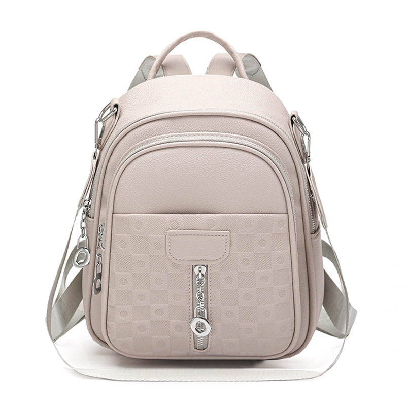 2026新款双肩包女士时尚百搭简约休闲户外旅行包轻便通勤背包潮