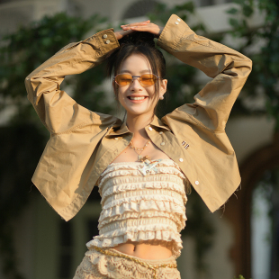 forevercan伊甸园少女- 古典阿朗松蒓手工蕾丝抹胸套装
