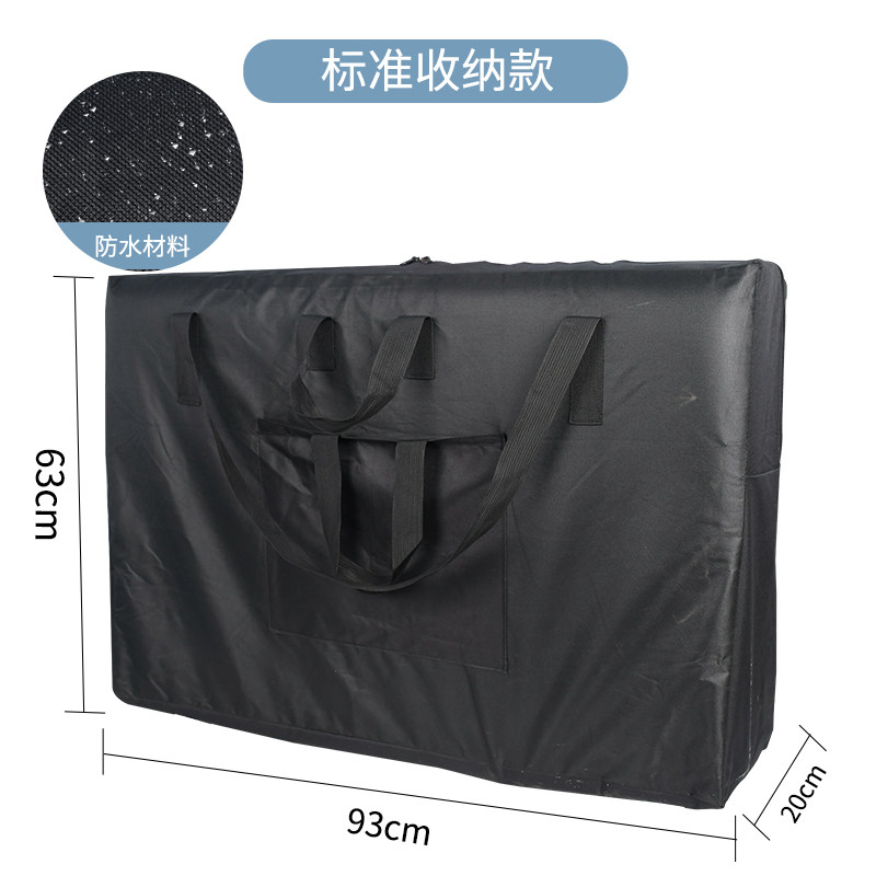 Folding Massage Bed with Wheels, Backpack Massage, Portable Home Use, Acupuncture, Moxibustion, Beauty Therapy, Portable Storage Bag, Free Shipping