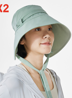 EX2伊海诗时尚遮阳帽女夏2025新款防紫外线防晒帽双面可戴367144