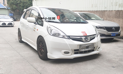 11-13款fit改装TOPMIX运动款小包围 12fit GE8运动版包围前唇后