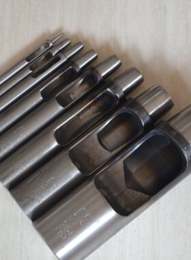 正品HY/spc打孔工具15-70mm冲子冲头diy皮具皮革腰带打孔圆冲子