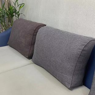 床头软包靠背海绵亚麻沙发靠背客厅靠枕靠背垫床上靠垫定制定做