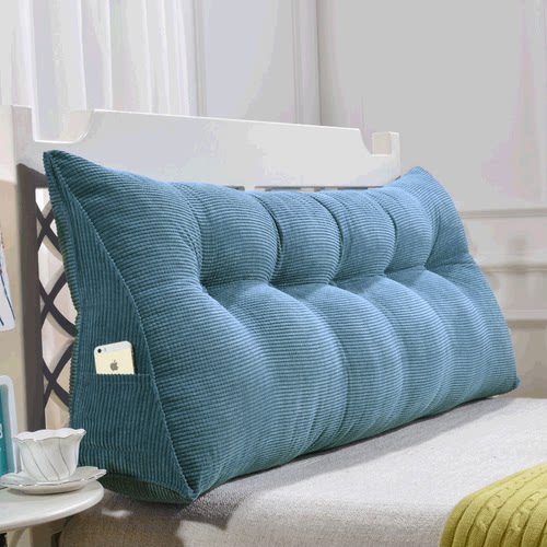 床上沙发三角单人垫背大靠枕