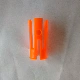 Оранжевый пластиковый трубчатый манжет