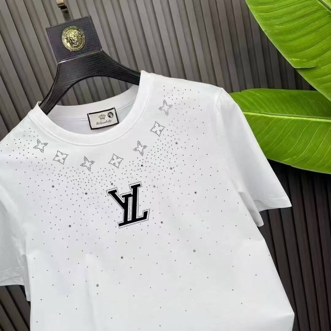 夏季新款纯棉短袖男士潮牌痞帅满