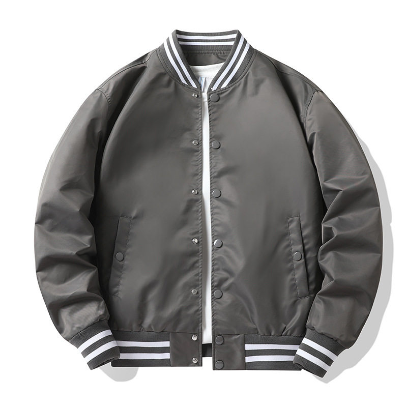 男情侣同款棒球夹克外套 Mens Matching Baseball Bomber Jacket