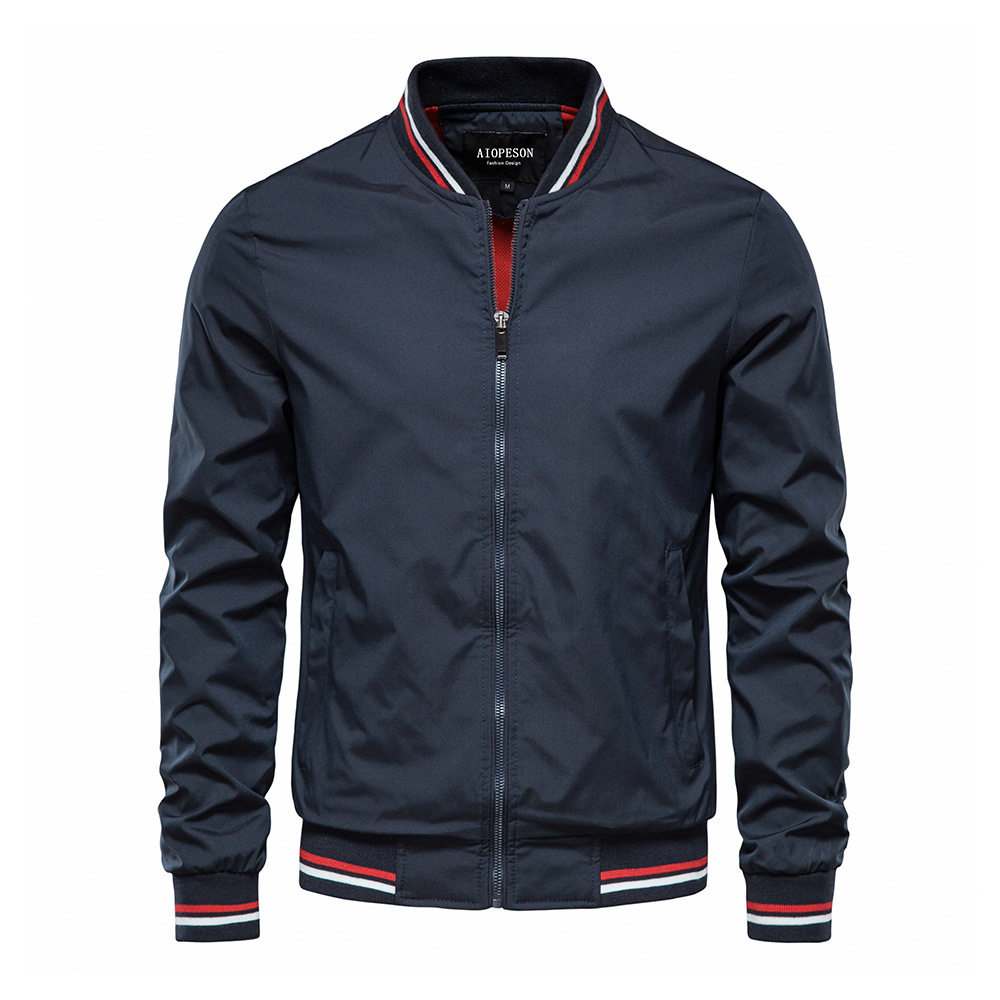 男时尚薄款休闲外套上衣 Mens casual trendy light jacket coat