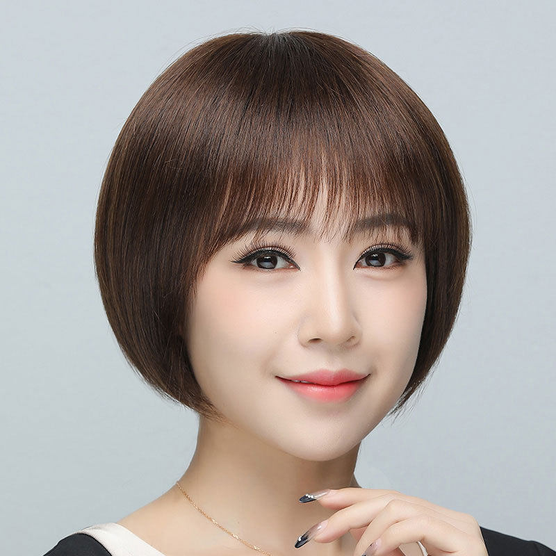 假发全头套全真发波波头新款逼真