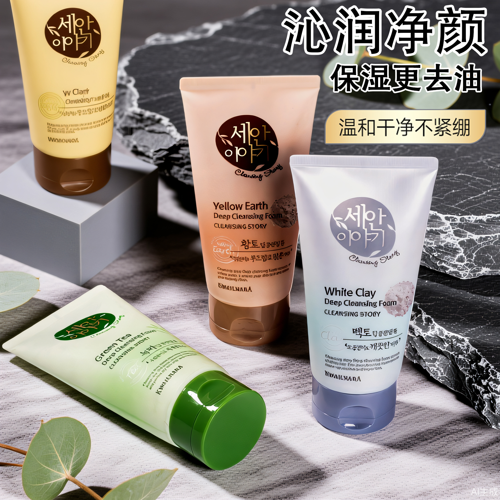 水果之乡保湿洗面奶天然泡沫绵密温和清洁去油不紧绷学生正品男女