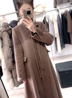 2025新款韩系高品质双面羊毛毛呢外套