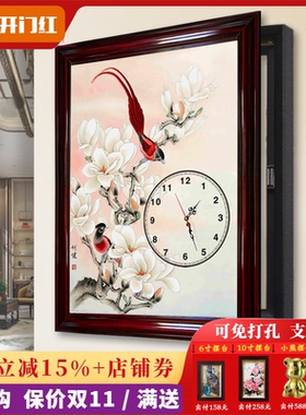 装饰画客厅侧开免打孔电表箱遮挡