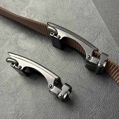 尼龙帆布无牙带条专用裤腰带扣头