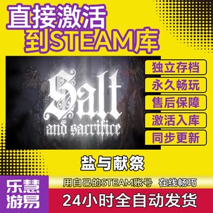 鹽與獻(xiàn)祭steam激活碼 永久 兌換碼 cdkey在線PC電腦中文游戲入庫正版
