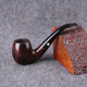 过滤烟斗具配件 传统男士 进口石楠木烟斗手工实木弯柄烟斗经典 老式