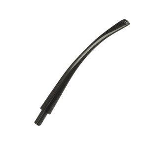 木香 DIY手工烟斗烟嘴 烟斗制作配件 弯柄收尖中长烟嘴 7.2榫头