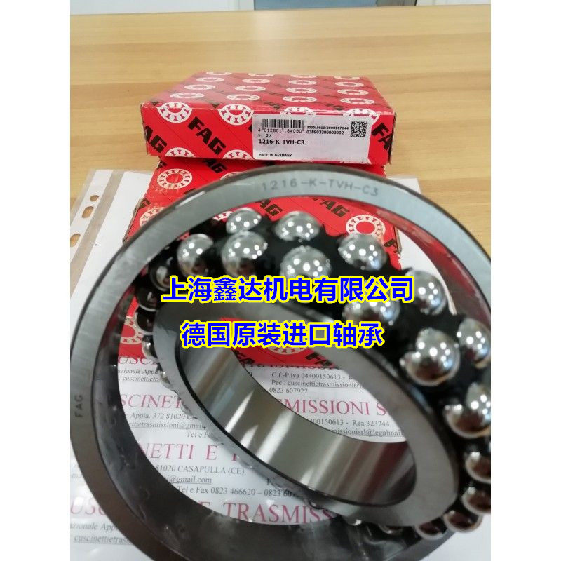 德国fag进口轴承 1209-tvh 调心球轴承 1209tv 1209-k-tvh-c3