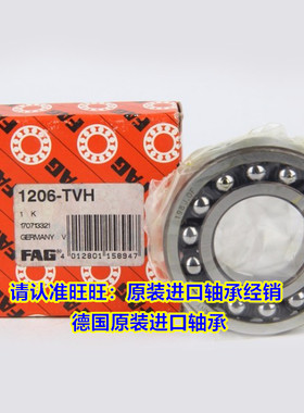 德国FAG进口轴承 1200 1201 1202 1203 1204 1205 1206-TVH-C3 TV